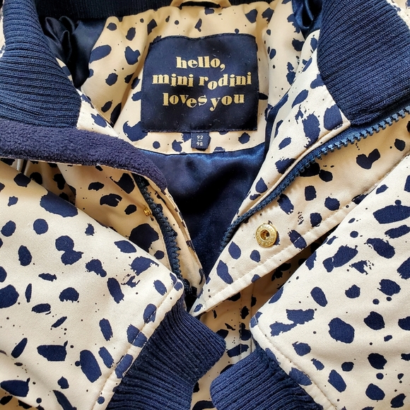Mini Rodini Leopard Kids Winter Parka - Picture 4 of 5